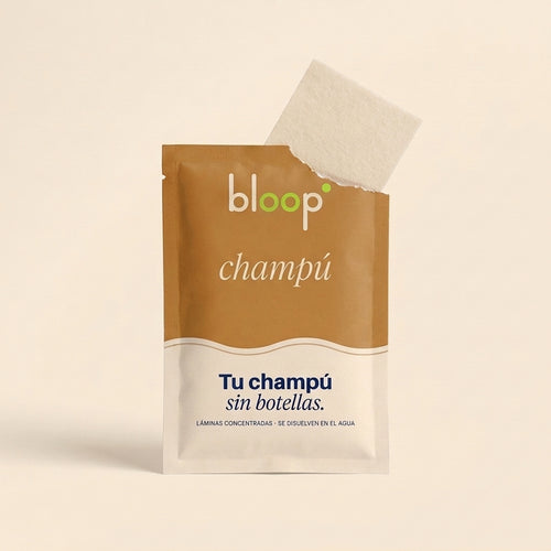 Sobre de láminas Bloop de champú