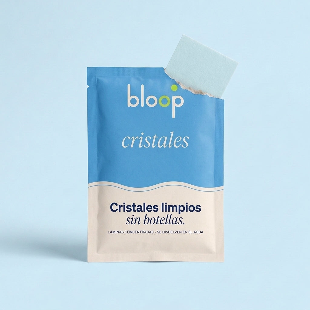 Sobre de láminas Bloop limpiacristales