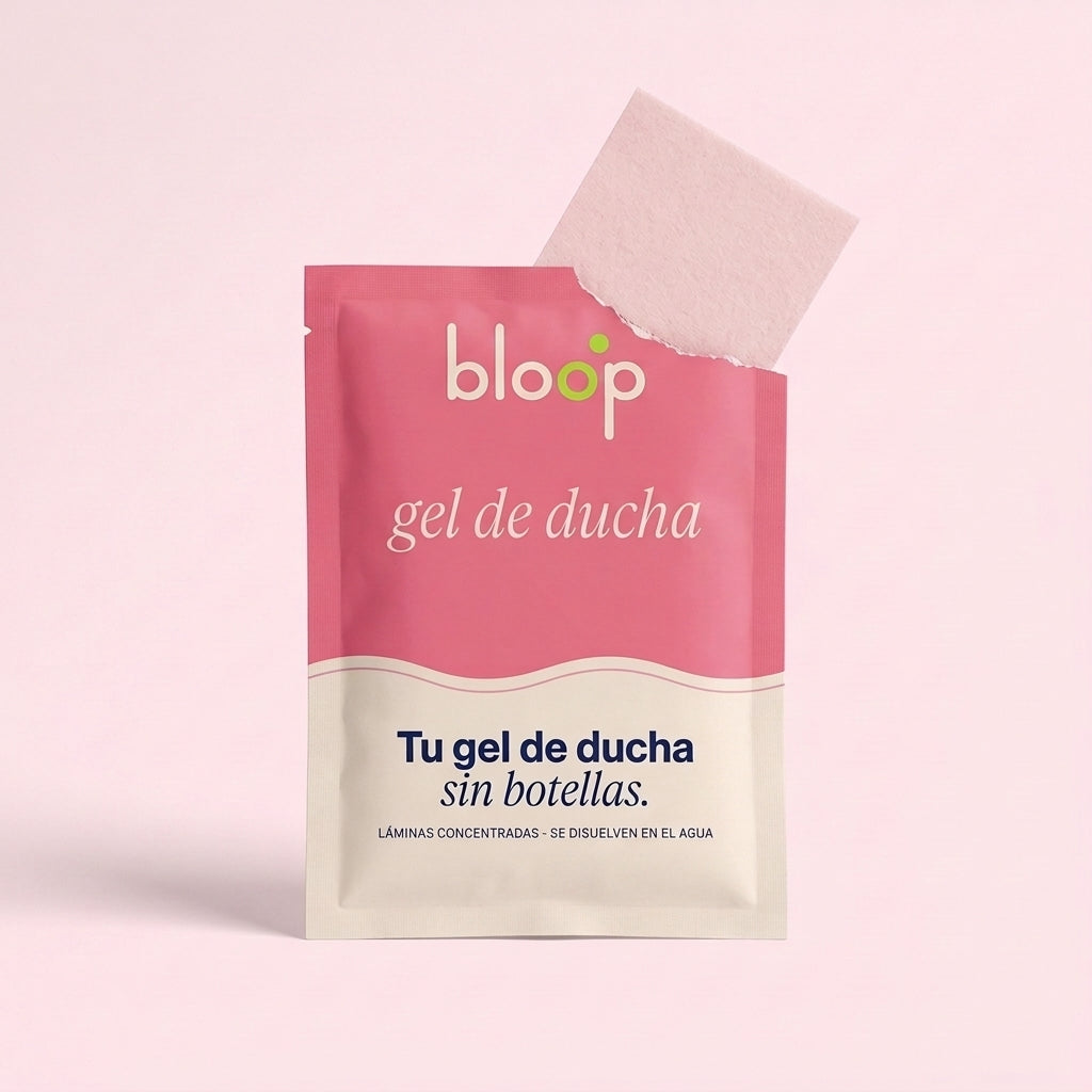 Sobre de láminas Bloop de gel de ducha